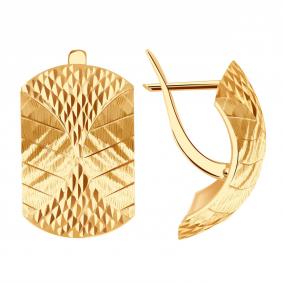 Золотые серьги МАГНАТ МА 011578 МА 011578 фото